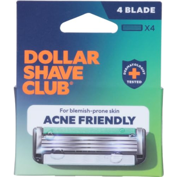 Dollar Shave Club Men's 4-Blade Refill - Comfortable Shave