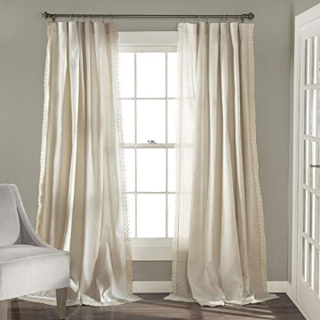 Lush Decor Rosalie Light Filtering Curtains - Vintage Charm