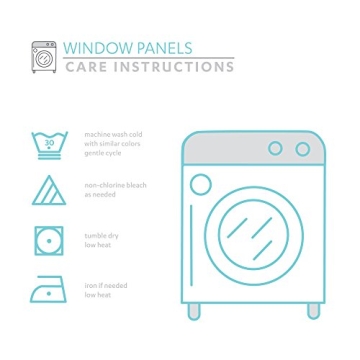 Lush Decor Rosalie Light Filtering Curtains - Vintage Charm