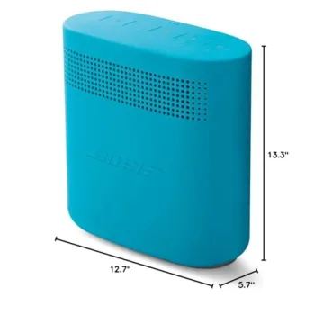 Bose SoundLink Color II: Portable Bluetooth, Wireless Speaker with Microphone- Aqua Blue