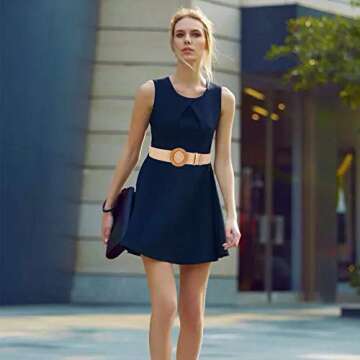 Woven Straw Raffia Belts for Women – Adjustable & Stylish