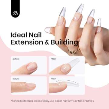 Beetles Hard Gel for Durable Nail Extensions at Home