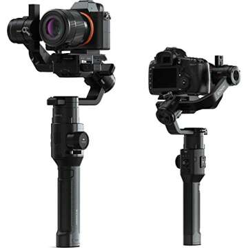 DJI Ronin-S Handheld 3-Axis Gimbal Stabilizer with All-in-One Control for DSLR and Mirrorless Cameras Basic Starter Bundle - CP.ZM.00000103.02