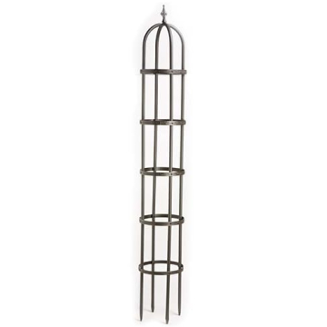 Plow & Hearth Garden Obelisk Trellis for Climbing Plants