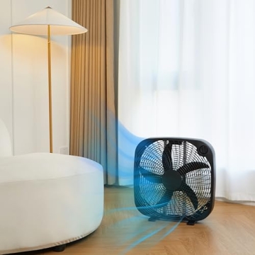 Stay Cool with Amazon Basics 20-Inch Box Fan