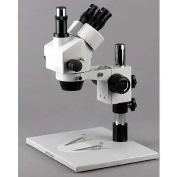 AmScope SM-1TZ Stereo Zoom Microscope with Barlow Lenses