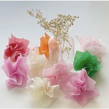 Colors of Rainbow Gift Wrapping Tissue Paper (96 Sheets, 20 Inch x 14.5 Inch) for Gift Bags Gift Boxes and Gift Baskets Packaging Baby Shower Bridal Shower Craft Project (Blush Light Pink)