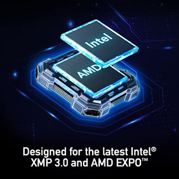 Lexar 32GB ARES RGB DDR5 RAM 7200MT/s CL34 Desktop Memory