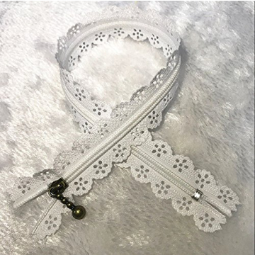 WKXFJJWZC 40Pcs Nylon Zippers for DIY Sewing Projects