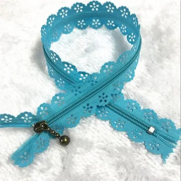 WKXFJJWZC 40Pcs Nylon Zippers for DIY Sewing Projects