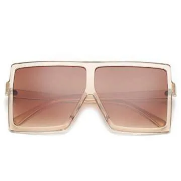 Trendy GRFISIA Square Oversized Sunglasses for Everyone
