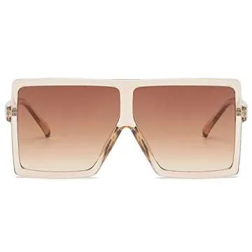 Trendy GRFISIA Square Oversized Sunglasses for Everyone