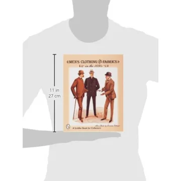 Men's Clothing & Fabrics in the 1890s Book for Designers