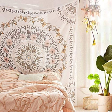 Simpkeely Floral Tapestry for Bedroom and Home Décor
