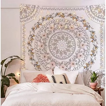 Simpkeely Floral Tapestry for Bedroom and Home Décor