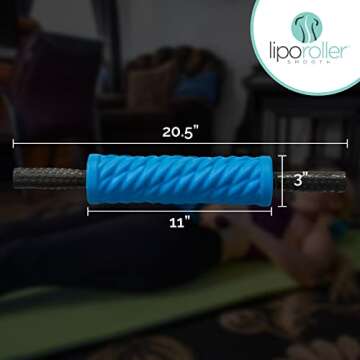 LIPOROLLER Post Liposuction Massager – Lymphatic Drainage Massager for Post Lipo Surgery – Quali...