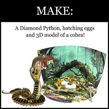 Extreme Snakes Edu Kit for Kids 6+ - STEM Learning Fun