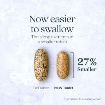 New Chapter Women's Multivitamin for Immune, Beauty + Energy Support with 20+ Nutrients -- Every Woman's One Daily, Gentle on the Stomach, 96 Count