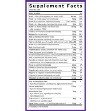 New Chapter Women's Multivitamin for Immune, Beauty + Energy Support with 20+ Nutrients -- Every Woman's One Daily, Gentle on the Stomach, 96 Count