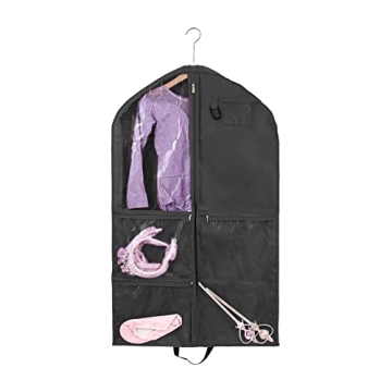 Premium Waterproof Hanging Garment Bag for Dance Costumes and Gear