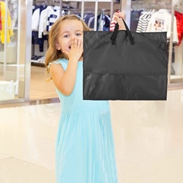 Waterproof Garment Bag with Storage for Kids' Costumes