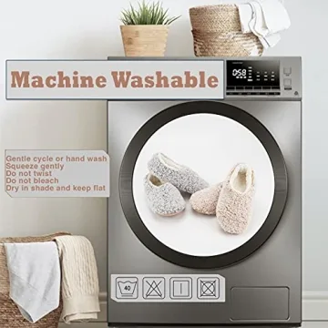 Warm Cozy Women's Slipper Socks - 2 Pairs Set