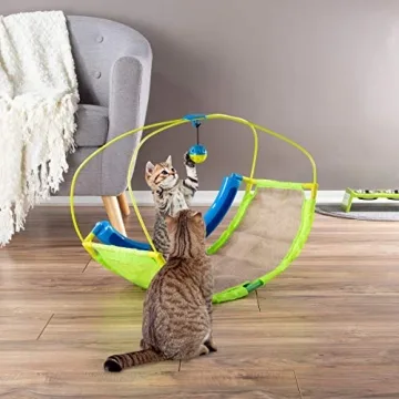 Interactive Cat Activity Center for Fun Playtime