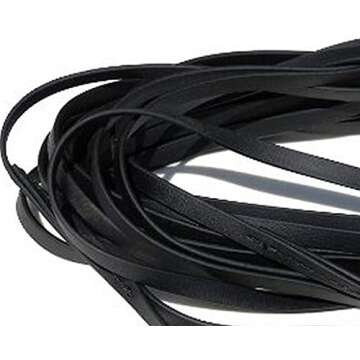 Ray Allen Mfg Signature K9 Biothane Long Line, 33-Feet x 3/8-Inch, Black