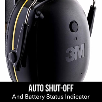 3M WorkTunes Bluetooth Hearing Protector 24dB NRR Wireless