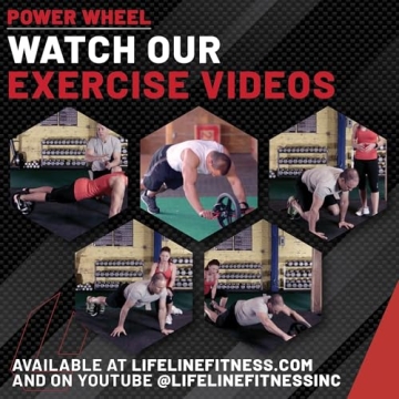 Lifeline Fitness Power Wheel for Full Body Workouts