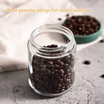 Custde Small Glass Containers for Meal Prep and Storage