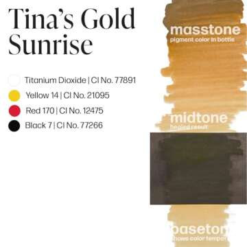 Perma Blend Tina's Gold Sunrise Microblading Ink - Vegan Brown