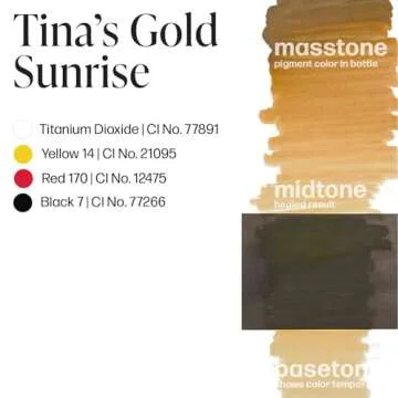 Perma Blend Tina's Gold Sunrise Microblading Ink - Vegan Brown