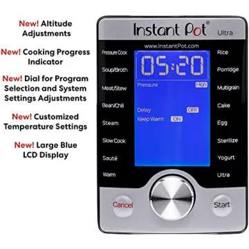 Instant Pot Ultra 80 8 Qt 10-in-1 Multi-Cooker