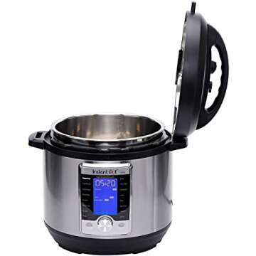 Instant Pot Ultra 80 Ultra 8 Qt 10-in-1 Multi- Use Programmable Pressure Cooker, Slow / Rice Cooker, Yogurt / Cake Maker, Egg Cooker, Sauté, and more, Stainless Steel/Black