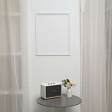 TriMold Peel and Stick Chair Rail Molding, Self-Adhesive Wall Trim for Home Decoration & Wall Protection, 9.8ft x 1.6in