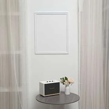 TriMold Peel and Stick Chair Rail Molding, Self-Adhesive Wall Trim for Home Decoration & Wall Protection, 9.8ft x 1.6in