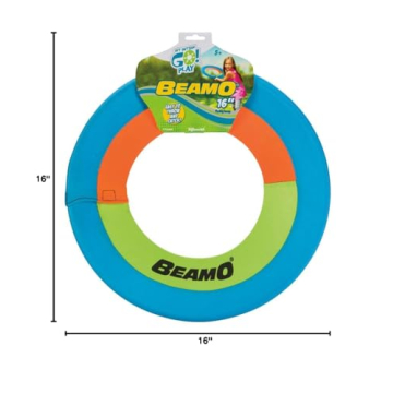 Toysmith Beamo Flying Hoop Safe Fun Outdoor Toy Kids