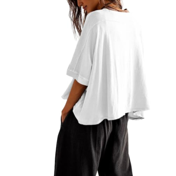 Tankaneo Women's Oversized T-Shirt for Ultimate Comfort
