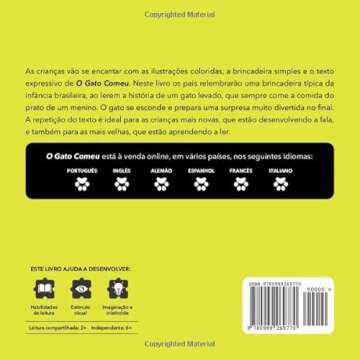 O Gato Comeu (Portuguese Edition) - Um Livro Infantil Encantador