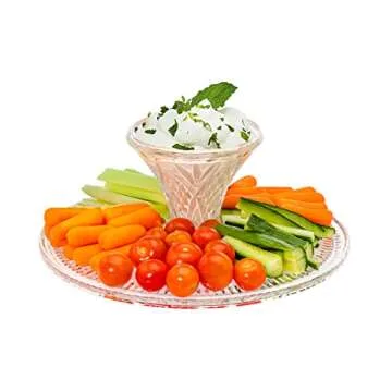 Godinger Dublin Cake Plate Cake Stand,12 inches