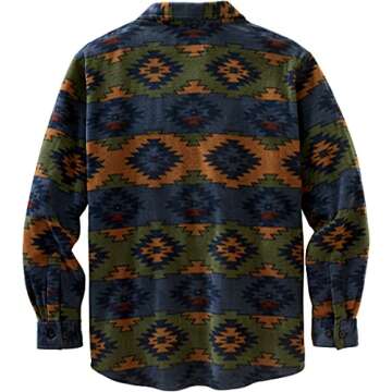 Legendary Whitetails Men's Navigator Fleece Button Up Shirt