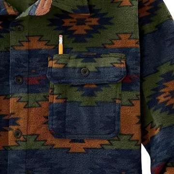 Legendary Whitetails Men's Navigator Fleece Button Up Shirt