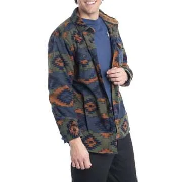 Legendary Whitetails Men's Navigator Fleece Button Up Shirt