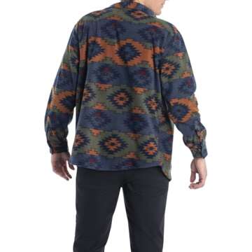 Legendary Whitetails Men's Navigator Fleece Button Up Shirt