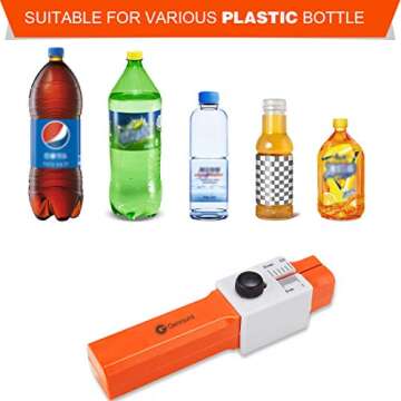 Genround DIY Plastic Bottle Cutter, Plastic Cutter Bottle Rope Cutter Machine PET Bottle Cutter Cutting Tool Kit