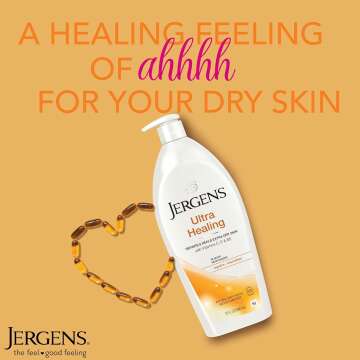 Moisturize Dry Skin with Jergens Ultra Healing Lotion