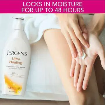 Moisturize Dry Skin with Jergens Ultra Healing Lotion