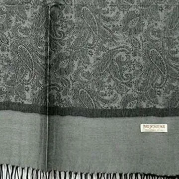 Stylish Silver Fever Women's Pashmina Evening Scarf