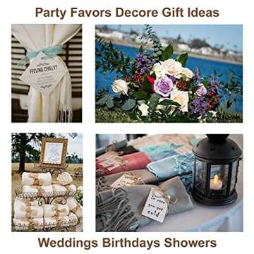 Stylish Silver Fever Women's Pashmina Evening Scarf